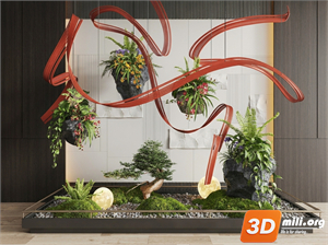 Lobby Decoration Skp Files 